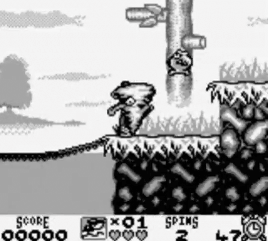 Looney Tunes 2: Tasmanian Devil in Island Chase screenshot 4 for GameBoy